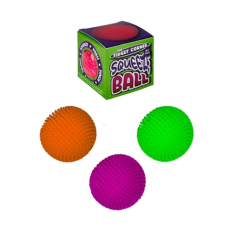 Novelty, Prickly Stress Ball 7.5cm Bright
